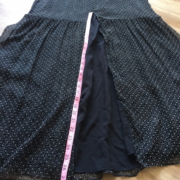 NWT ba&sh Robe Despina Dress Noire M/8 - Picture 14 of 15